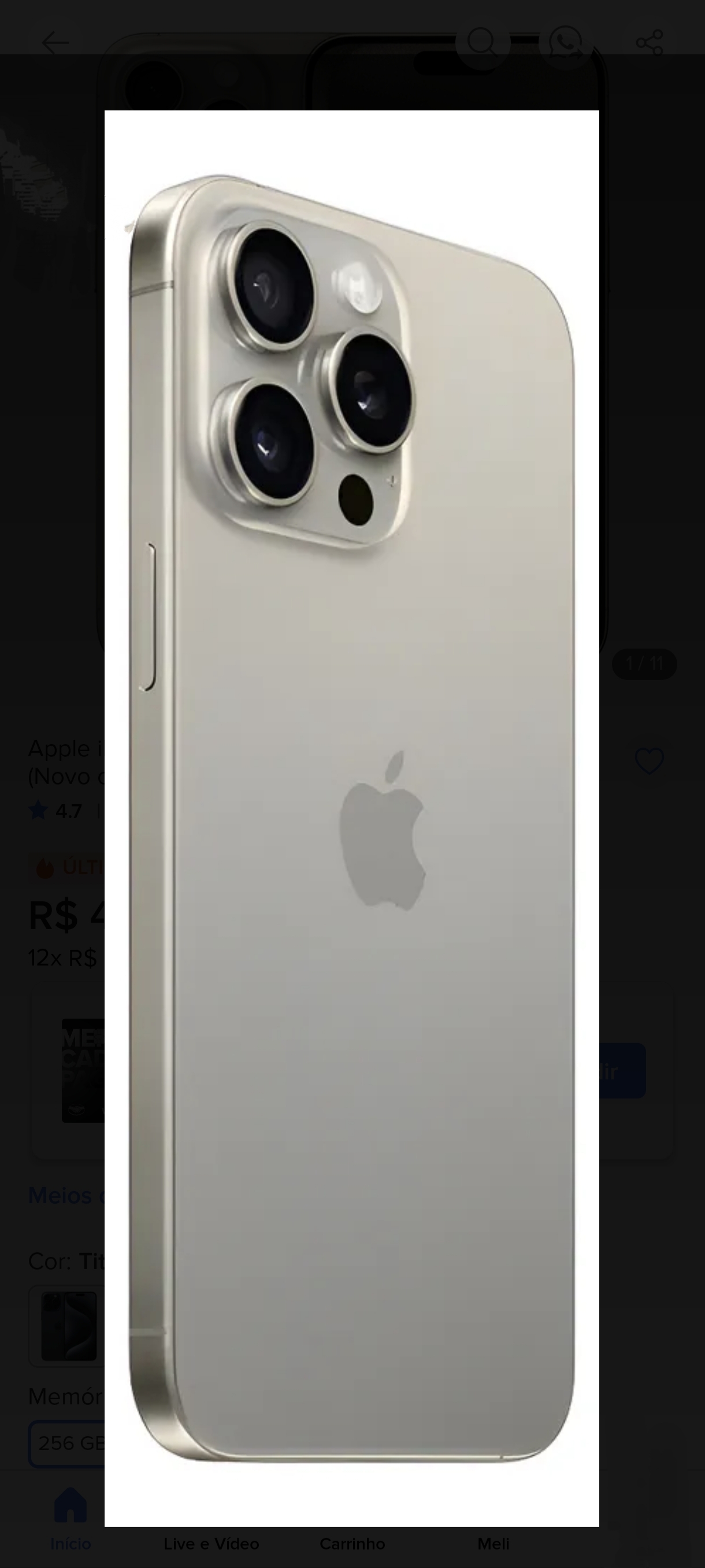 IPhone 15 Pro Max 256 GB - foto 3
